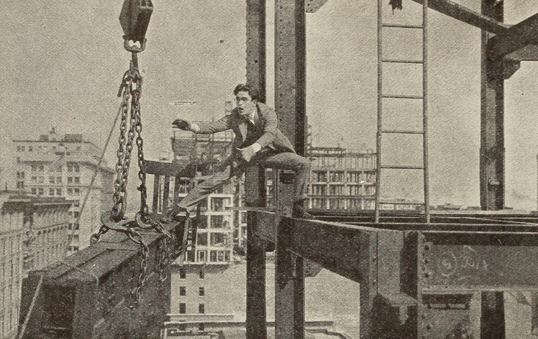 Harold Lloyd in Never Weaken, Exhibitor's Trade Review, October 8, 1921.