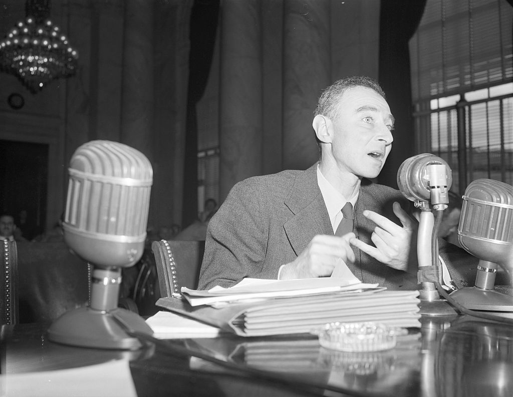 J.Robert Oppenheimer Testifying