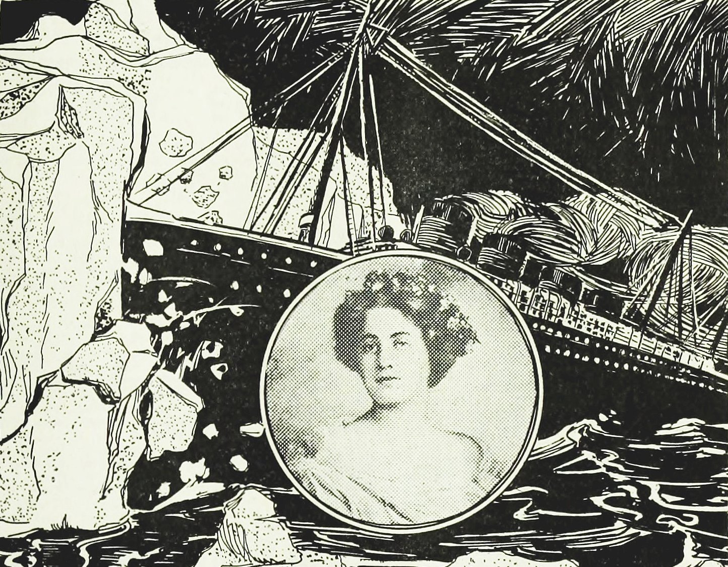 Saved from the Titanic movie  poster