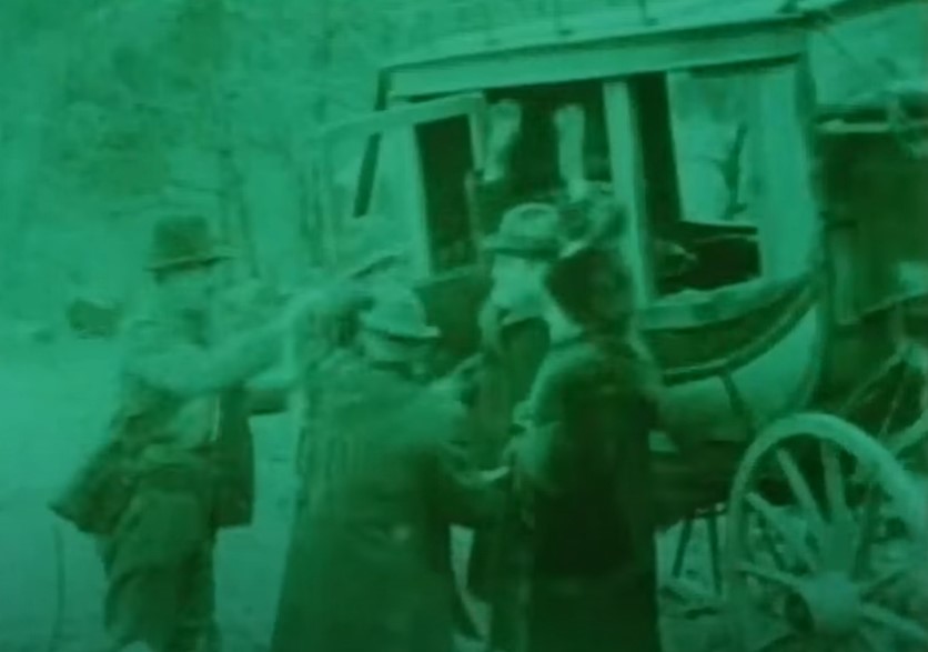 Probably Dorothy Gibson and people close to horse