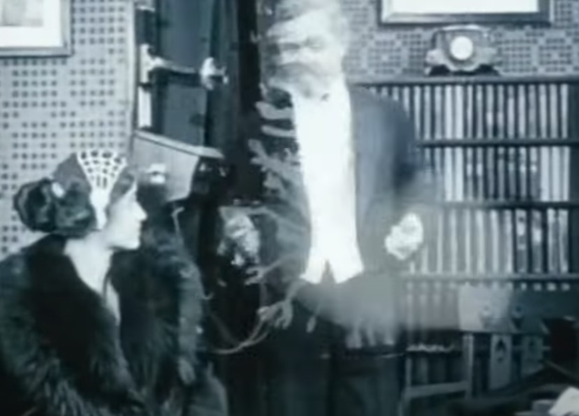 Probably Dorothy Gibson sitting