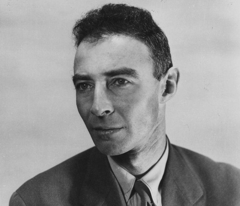 Dr. J. Robert Oppenheimer, atomic physicist and head of the Manhattan Project