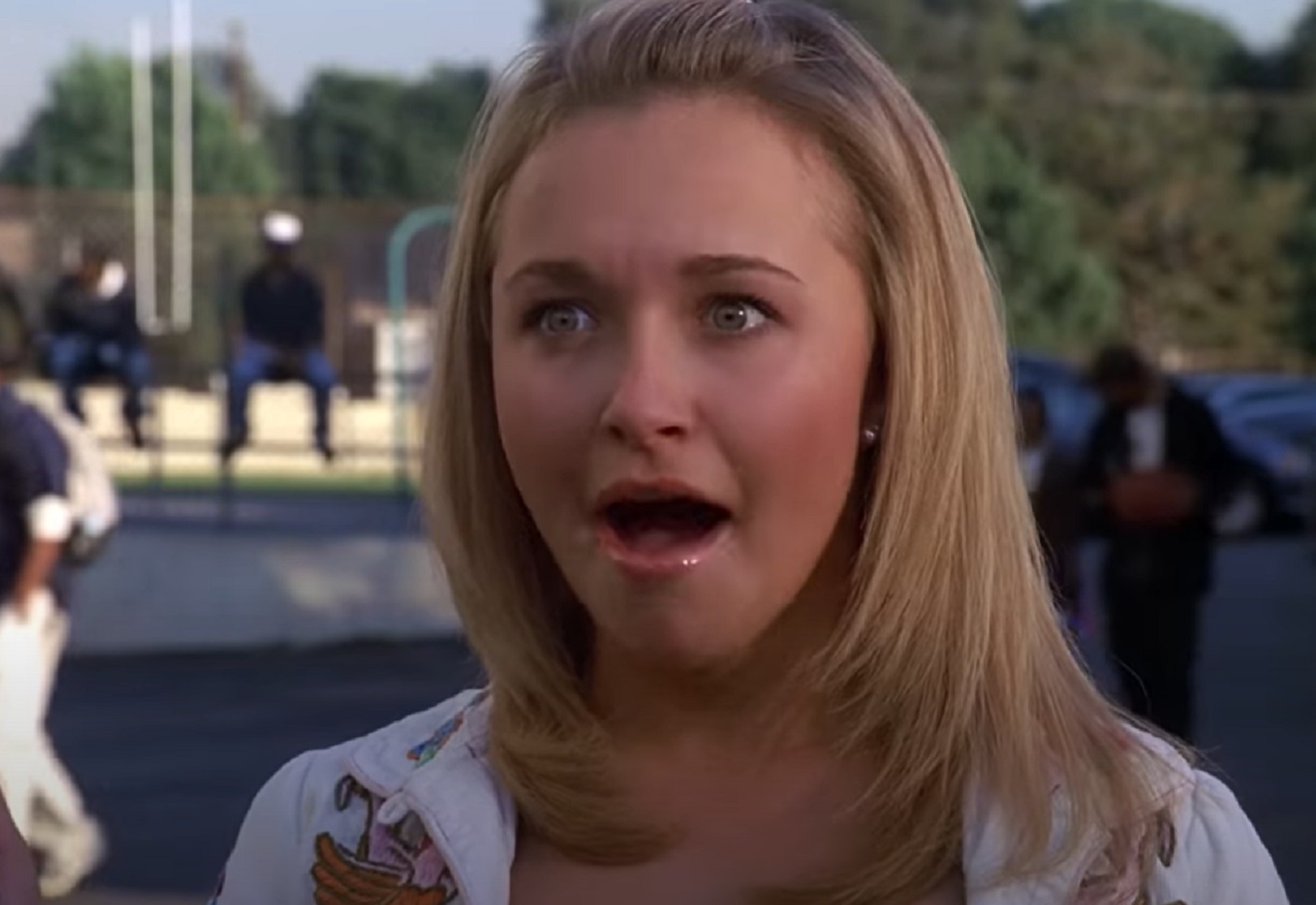 Screenshot: Hayden Panettiere looking surprised - From  Bring It On All Or Nothing (2006)