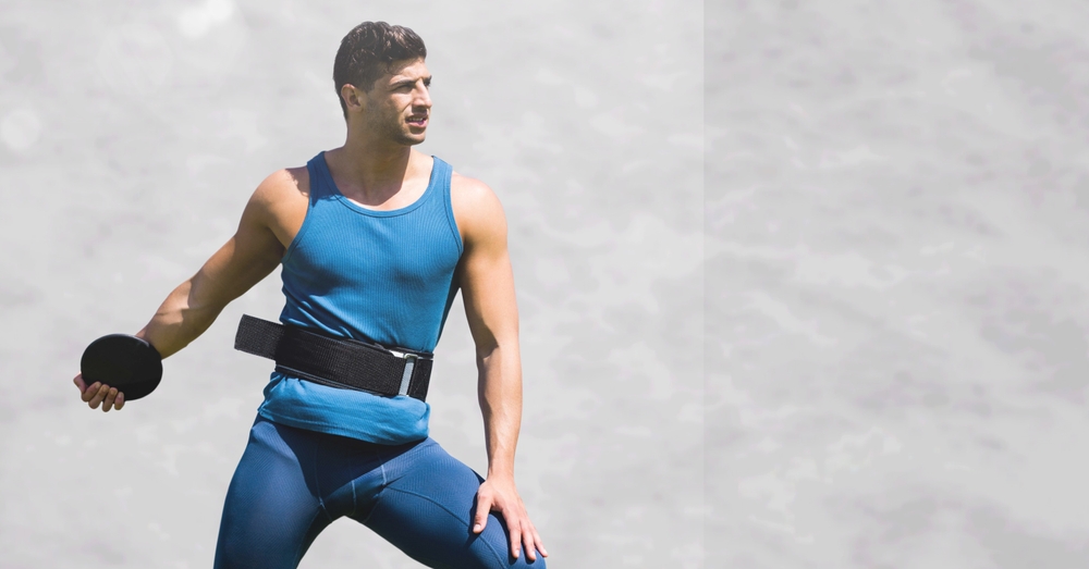 Composition of male discus thrower
