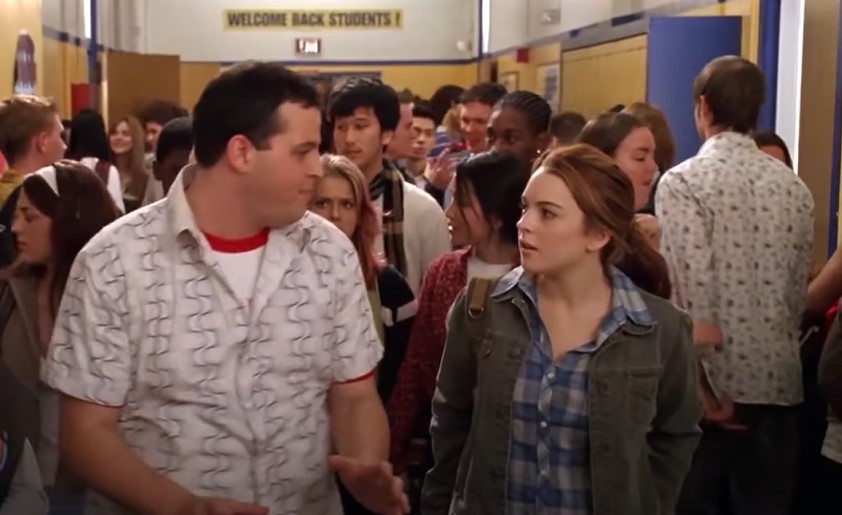 A screenshot of the movie Mean Girls