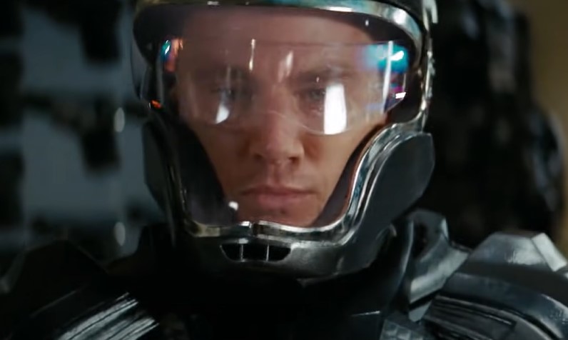 Channing Tatum in G.I. Joe: The Rise of Cobra in uniform