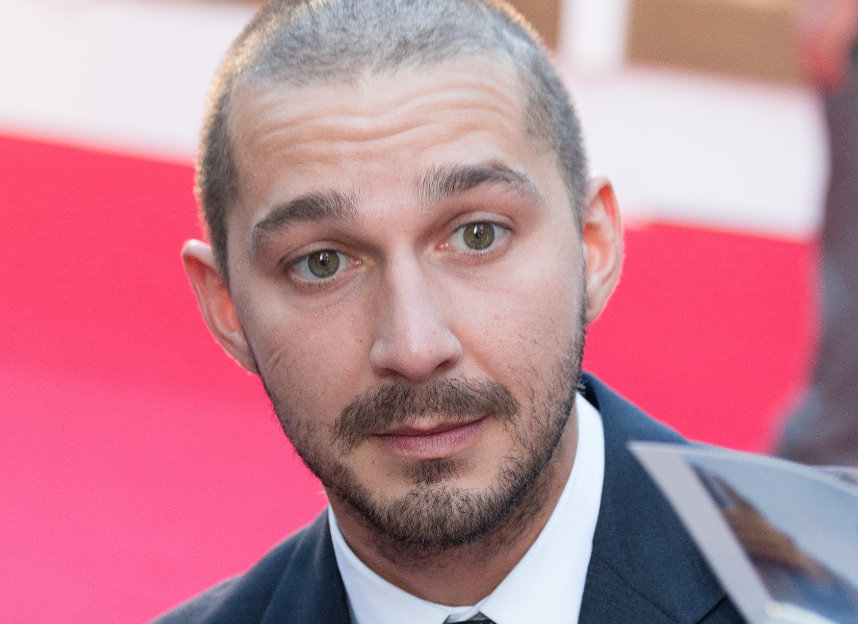 Shia LaBeouf at the TIFF premiere of Man Down - 2015