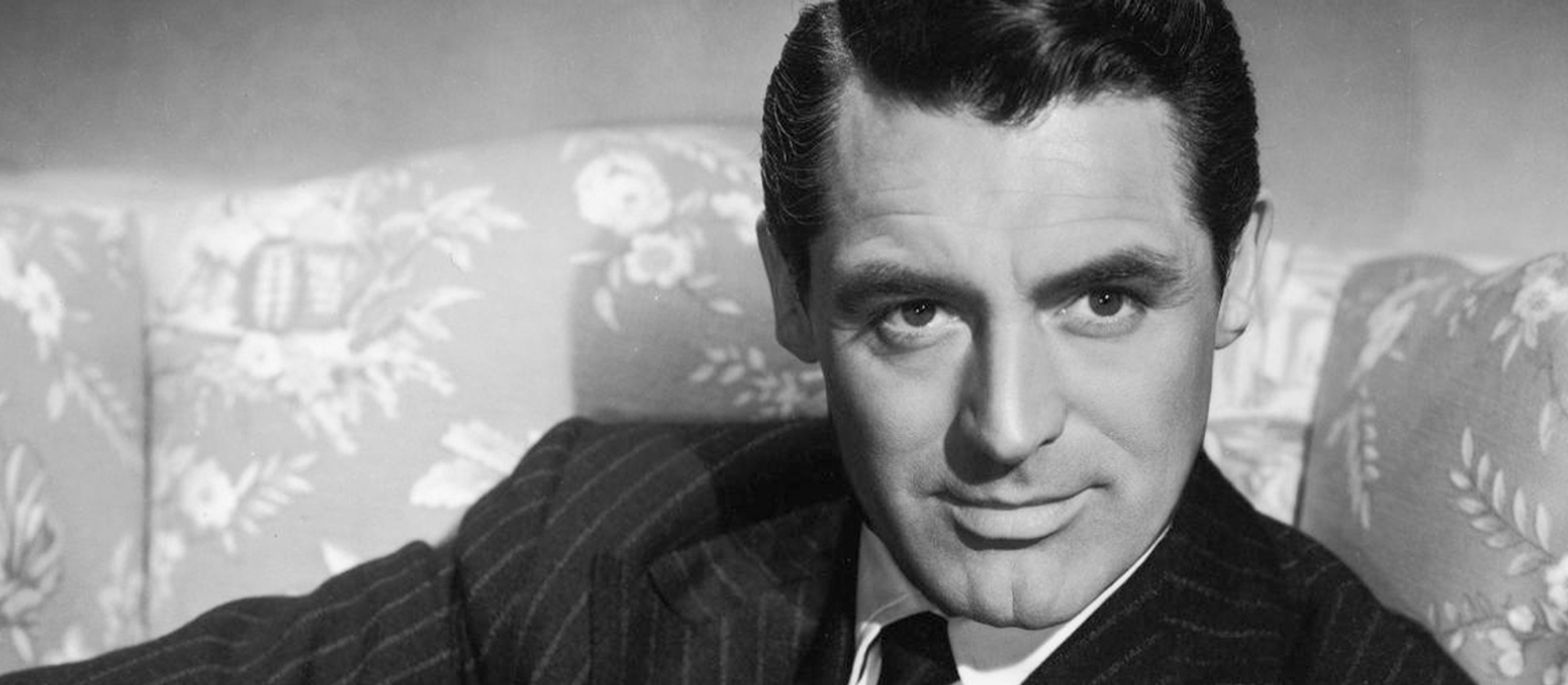 cary grant in a pinstripe suit