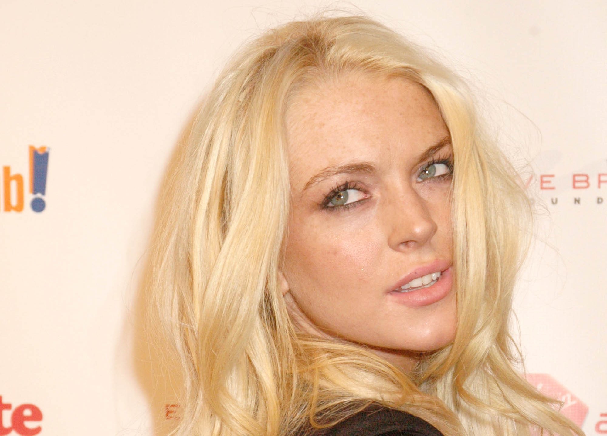 Lindsay Lohan at the Rock The Kasbah Gala