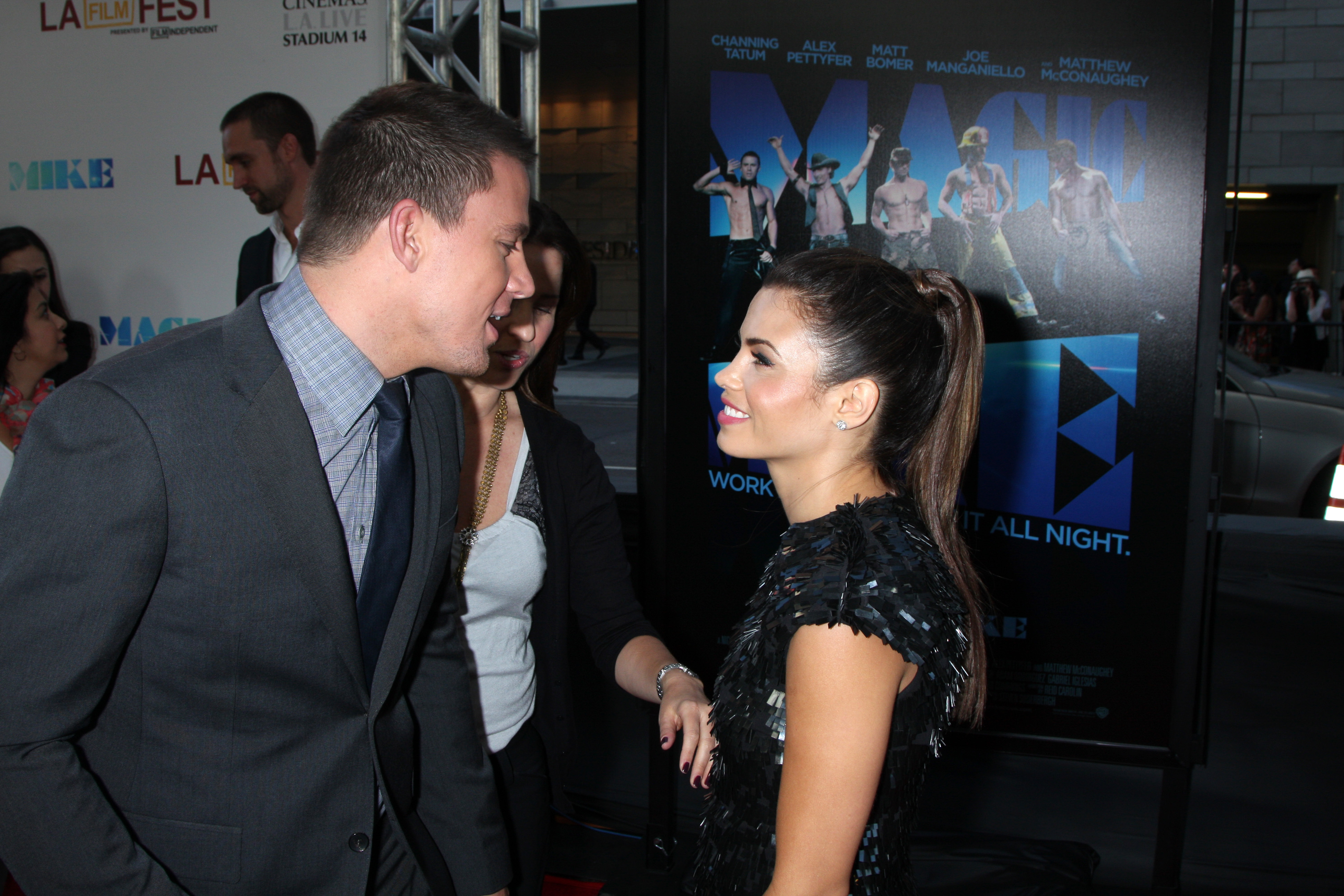Channing Tatum, Jenna Dewan Tatum at the 