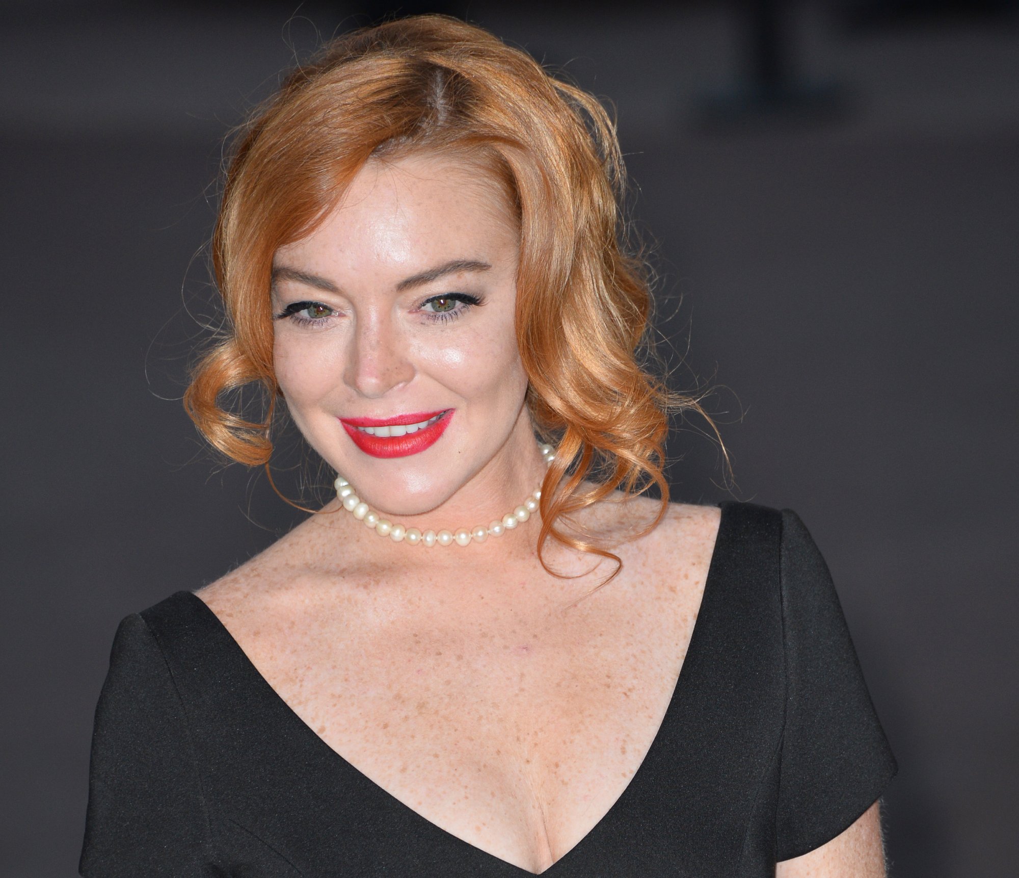 Lindsay Lohan at the 24th amfAR Gala Cannes