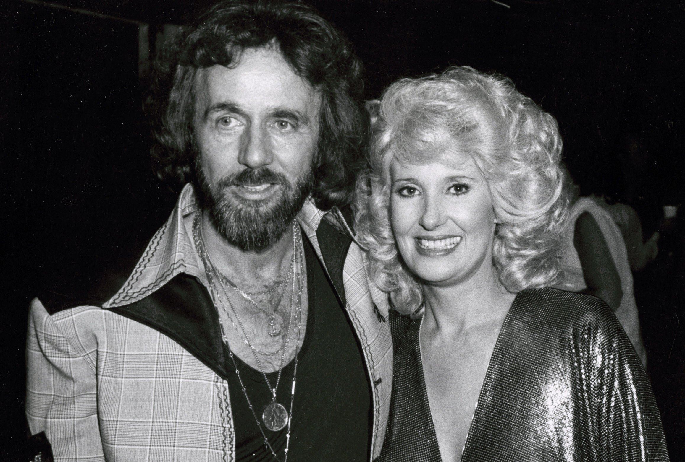 Tammy Wynette and husband George Richey at Annual Academy of Country Music Awards