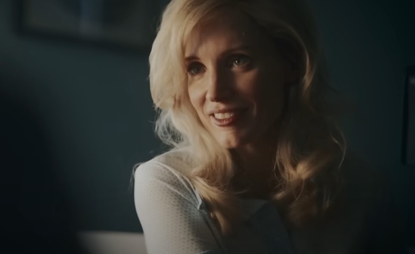 Jessica Chastain as Tammy Wynette smiling