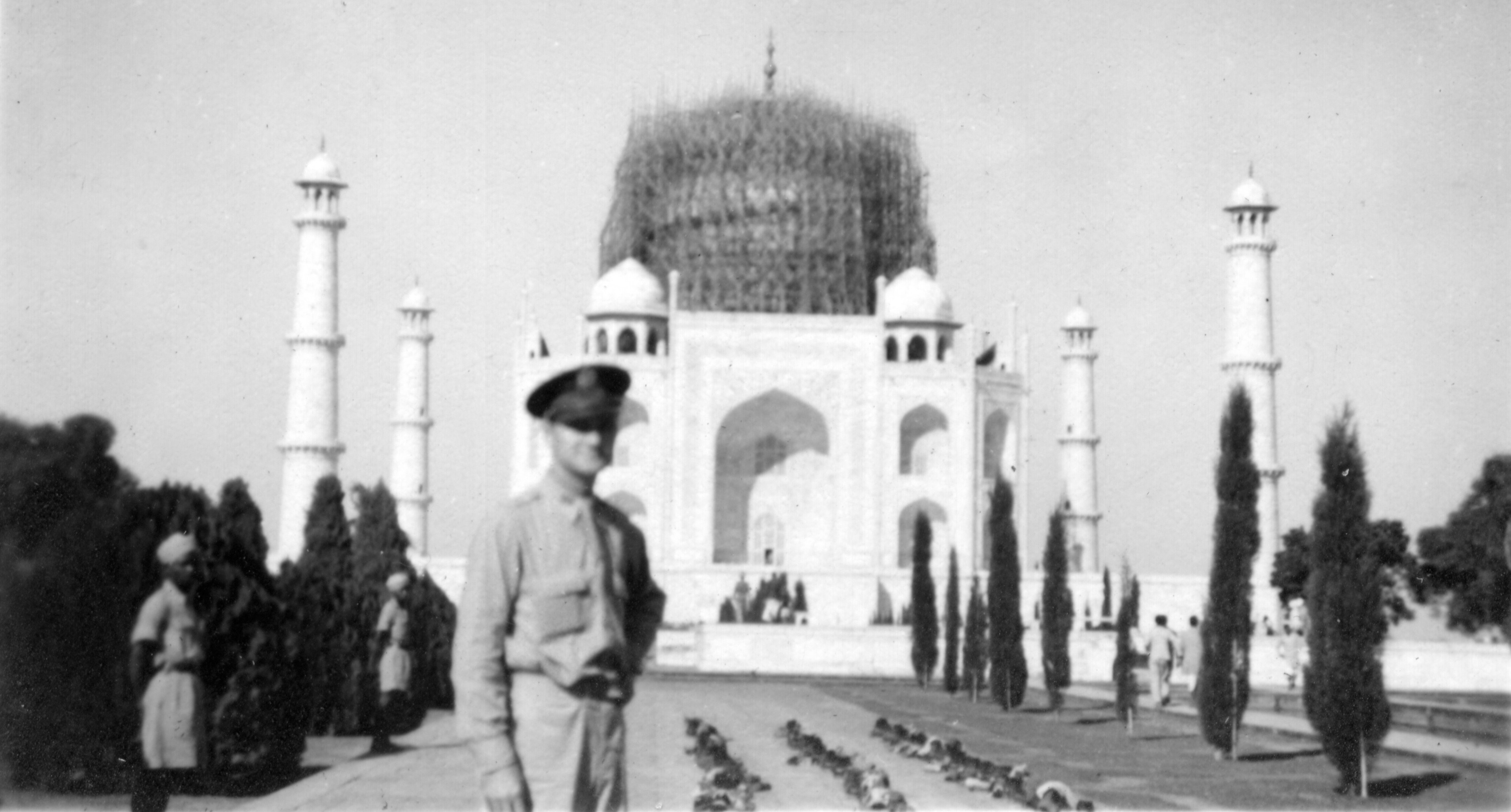 Taj Mahal Photo Scaffolding