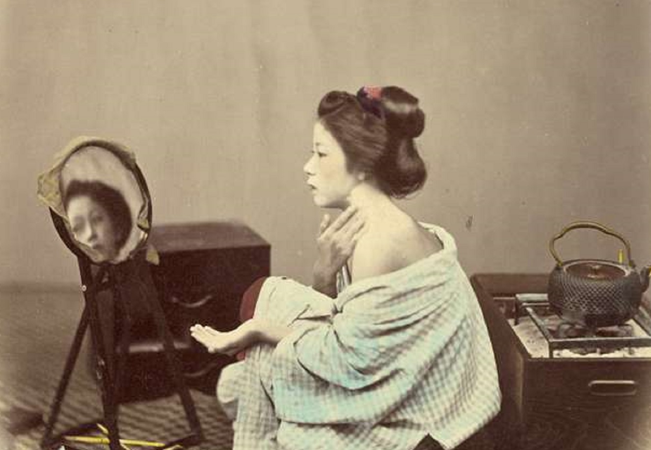 Image of woman using cosmetics - 1867