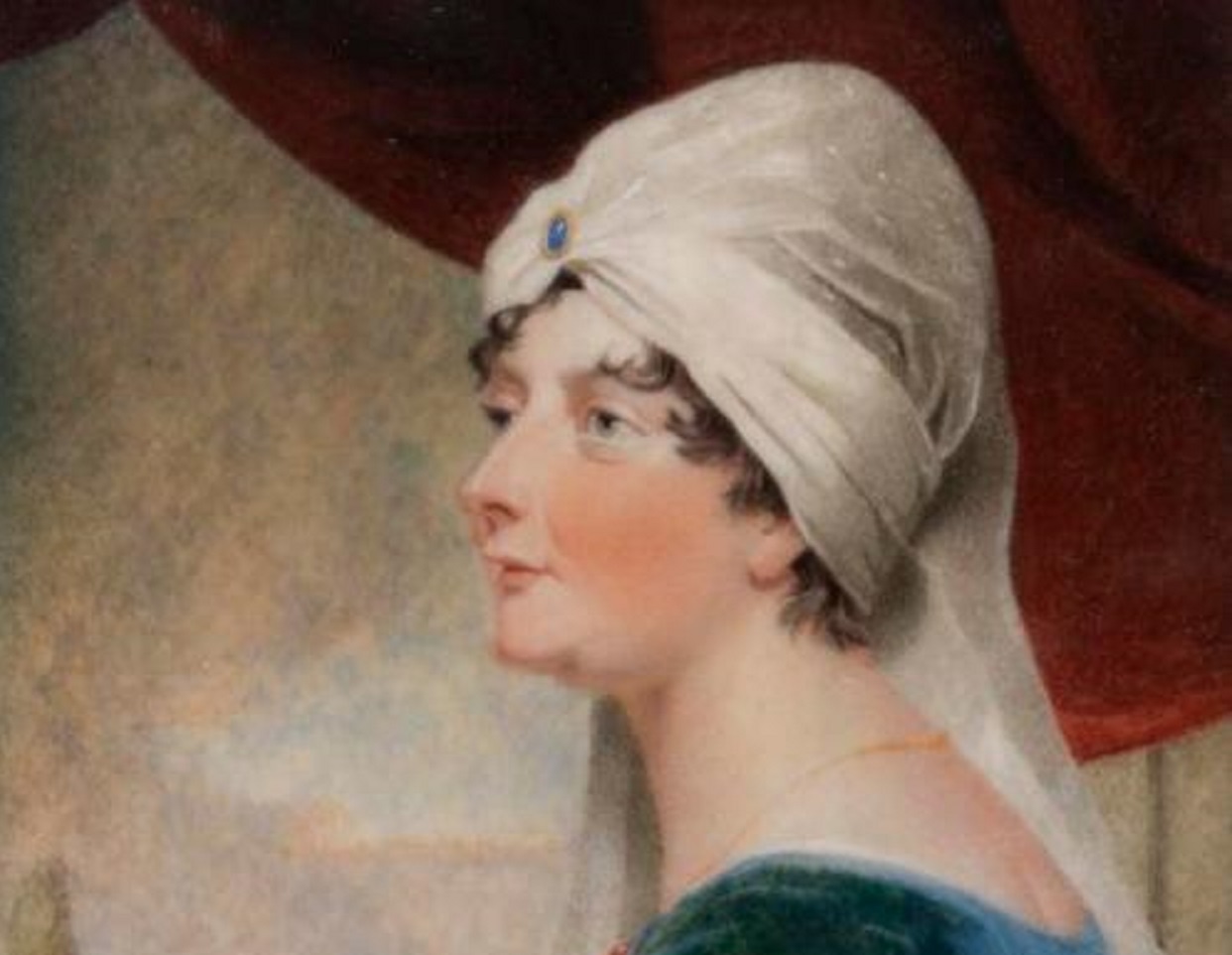 Portrait of Princess Sophia looking at side - 1807