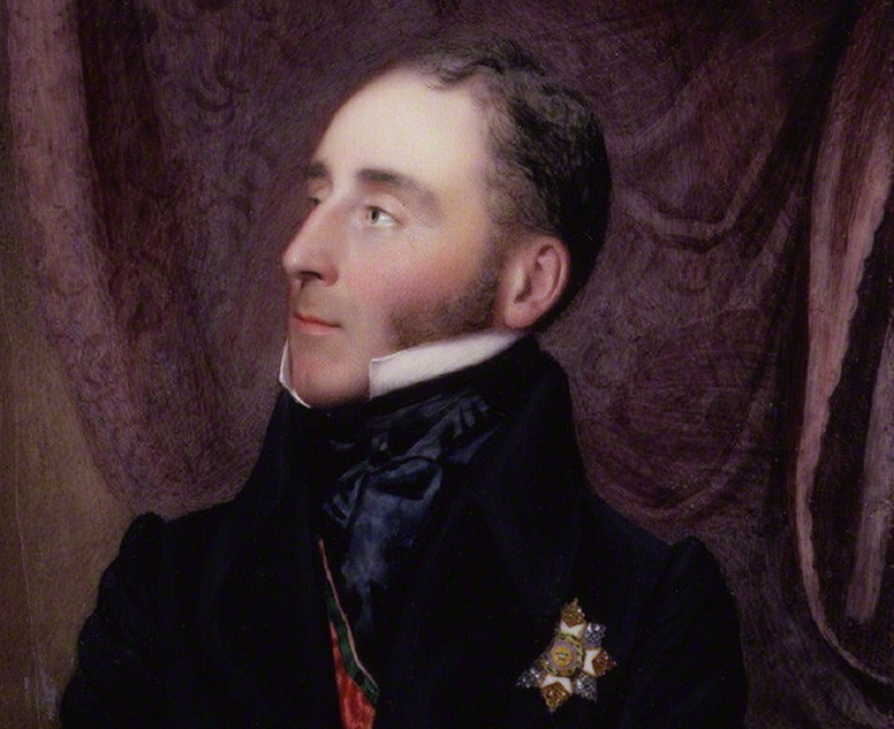 Portrait of John Conroy, royal official - 1836