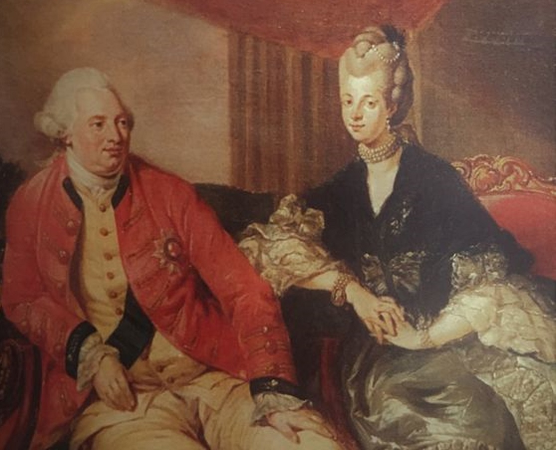 Portrait of King George III and Queen Charlotte - 1770
