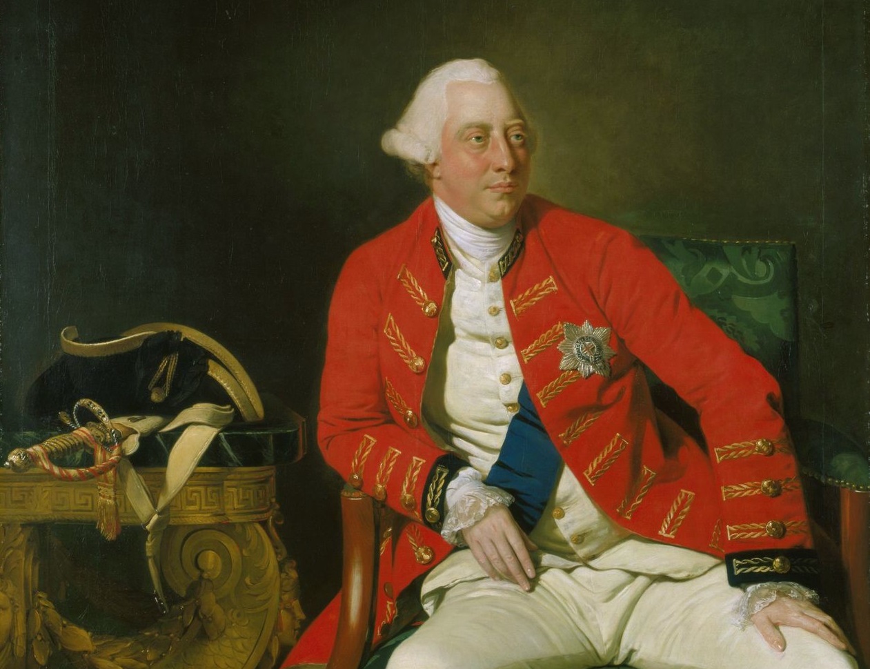 Portrait of King George III seated in a General Officer's coat - 1771