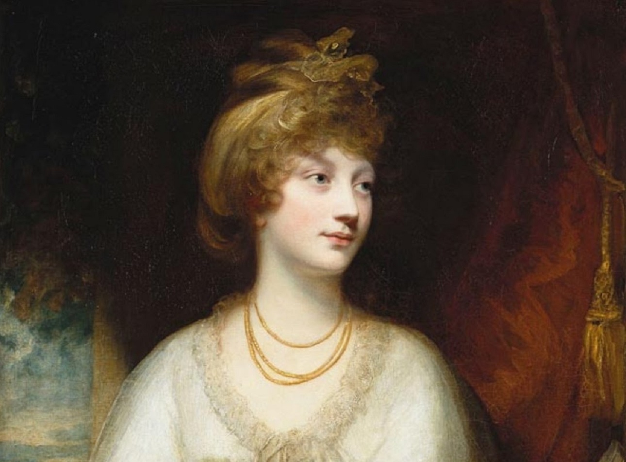 Portrait of Princess Amelia looking a side - 1797