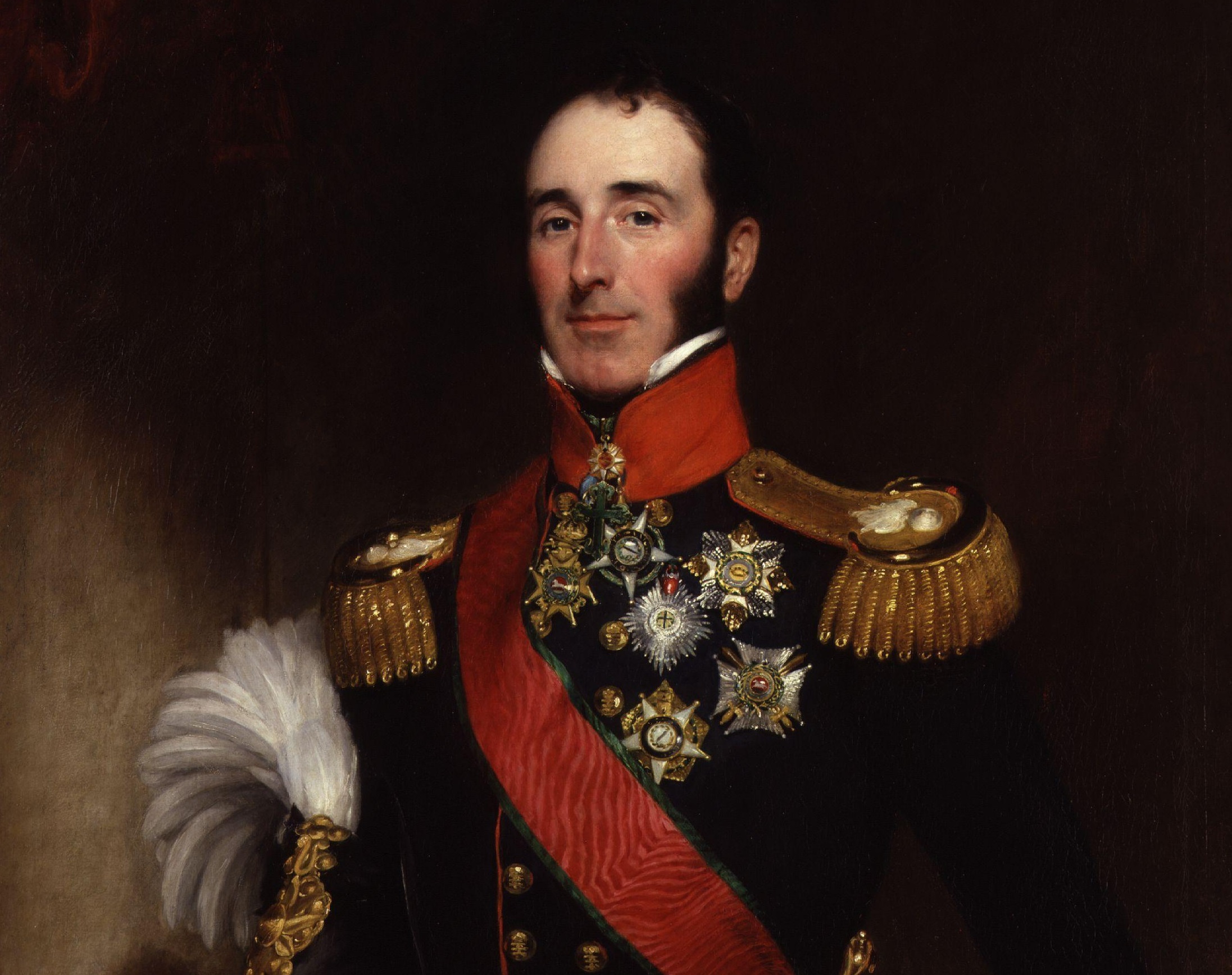 Portrait of  John Conroy, looking front - 1837