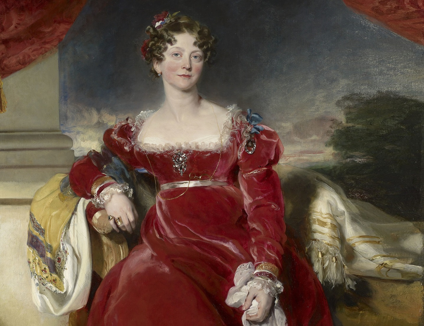 Painting of Princess Sophia of the United Kingdom - circa 1800 - 1824