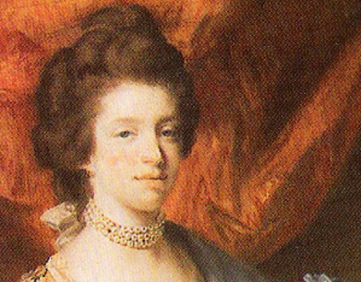 Portrait painting of Queen Charlotte of Great Britain - 1767