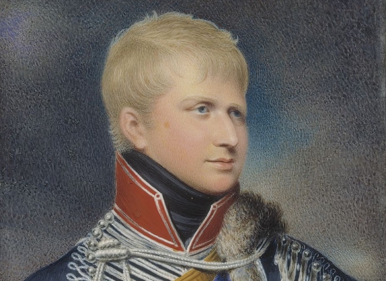 Painting of Ernest Augustus the Duke of Cumberland in the uniform. - 1823