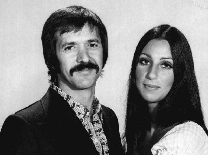 Photo of Sonny and Cher in 1971.