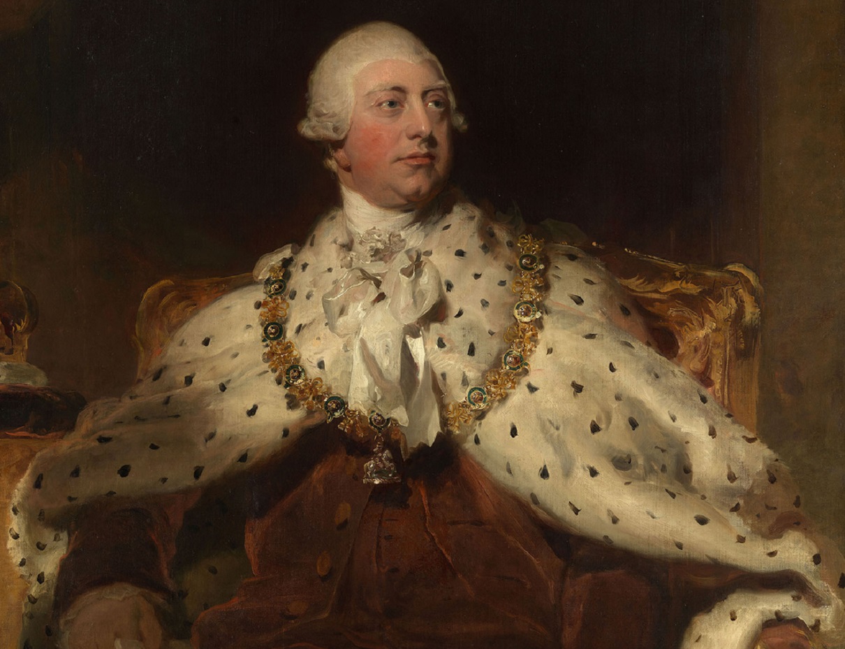 Portrait of George III of the United Kingdom looking at side - 1809