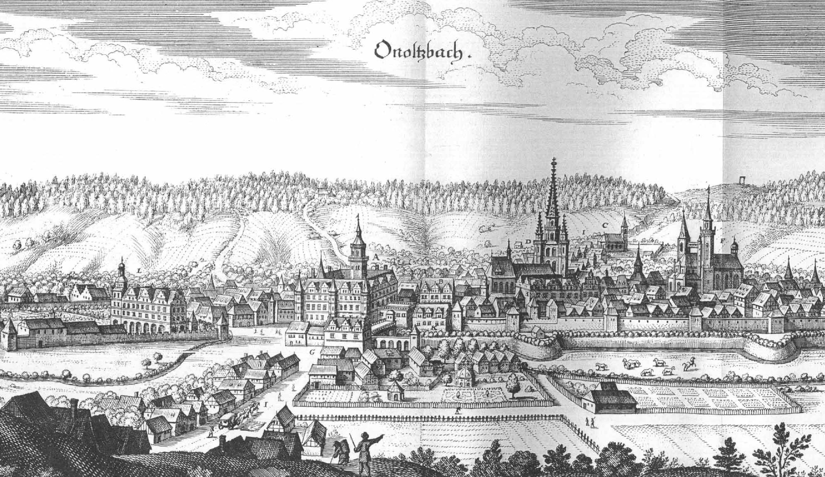 Ansbach in the 17th century