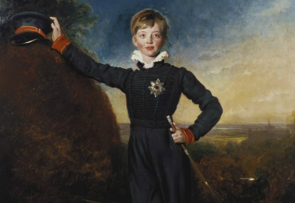 King George V of Hanover as a boy