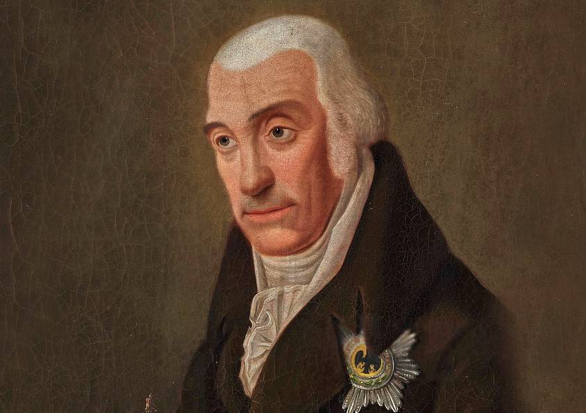 Portrait of Charles II, Grand Duke of Mecklenburg-Strelitz in brown suit