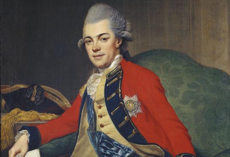 Carl Ludwig Friedrich (1741-1816), Duke of Mecklenburg-Strelitz, later Carl II, Grand Duke of Mecklenburg-Strelitz in red uniform