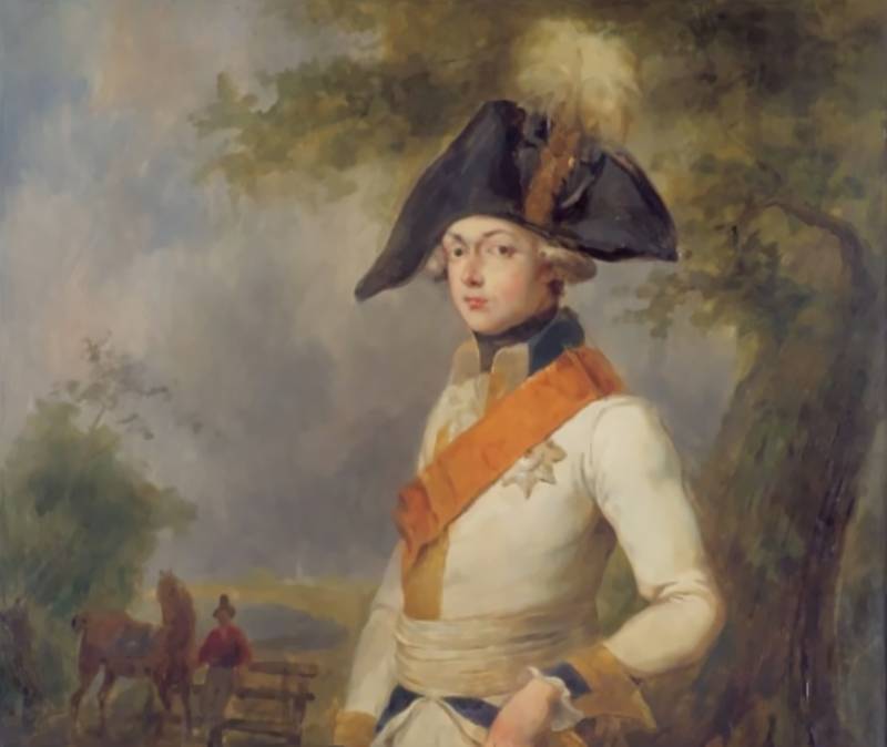 Portrait of Prince Louis Charles of Prussia (1773-1796) in uniform
