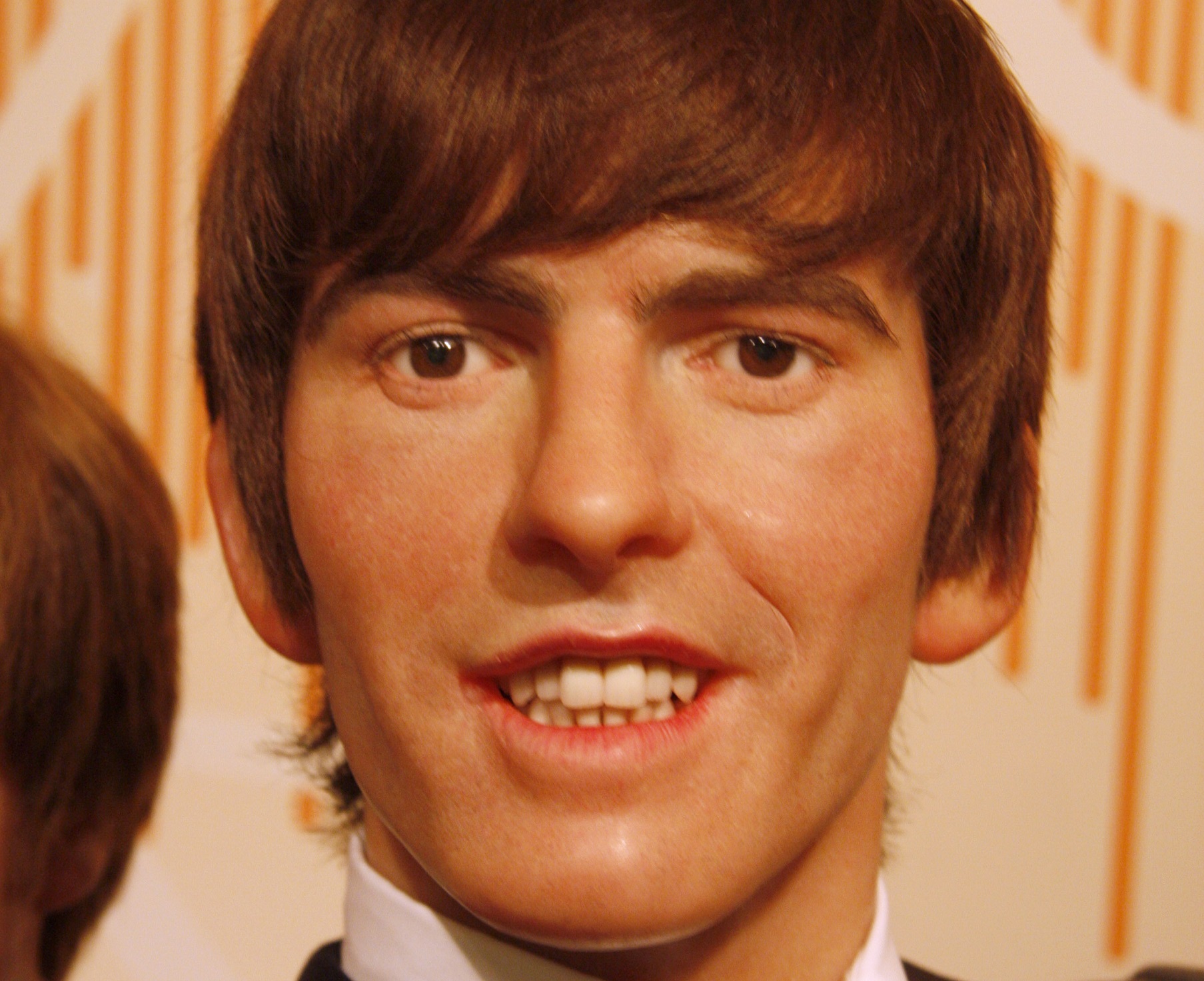 The wax figure of George Harrison of the