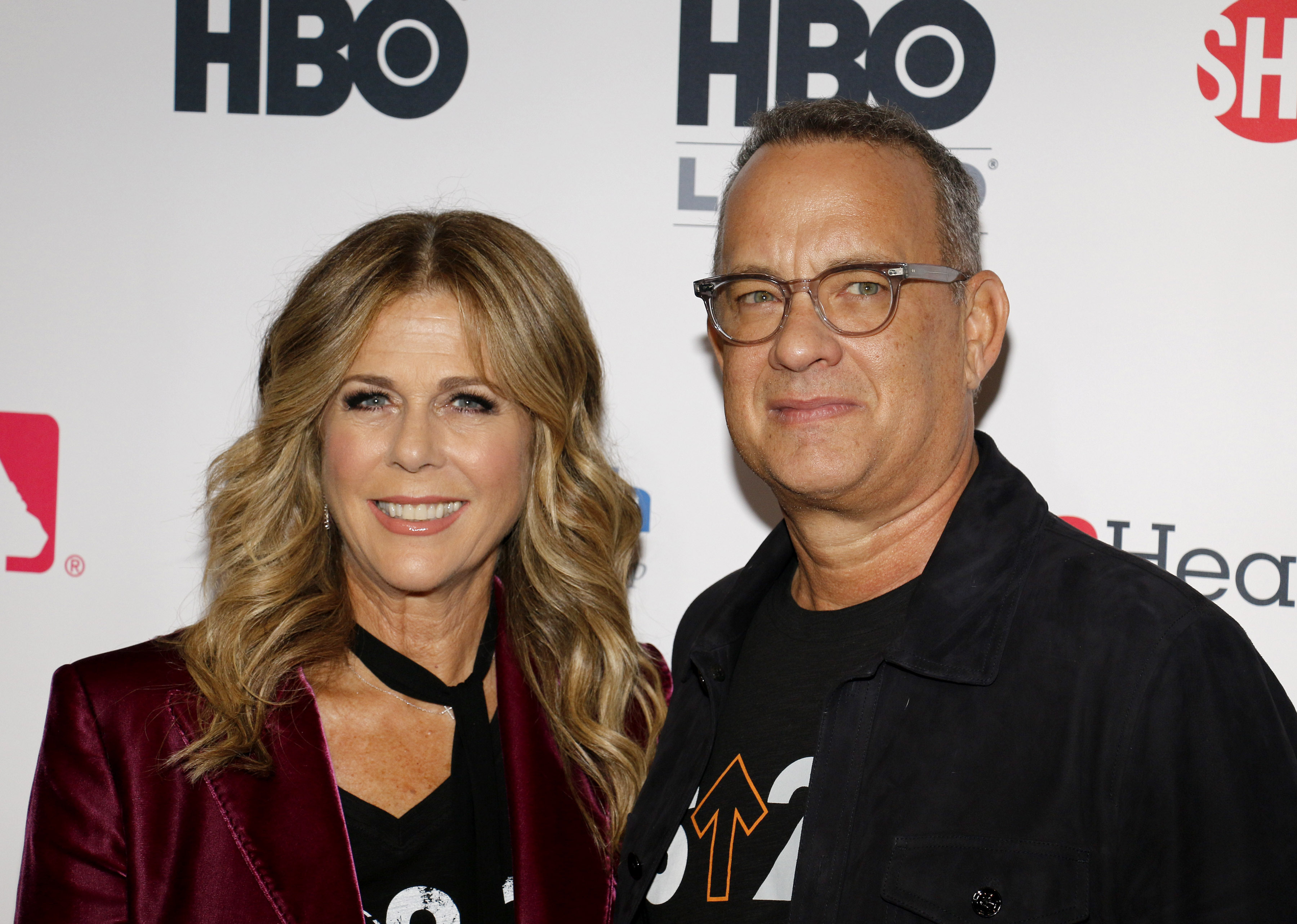 Tom Hanks and Rita Wilson at the 5th Biennial Stand Up To Cancer 2016