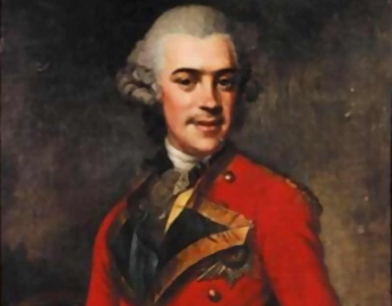 Portrait of Charles II, Grand Duke of Mecklenburg-Strelitz in red uniform