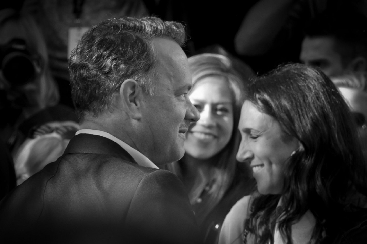 Tom Tykwer and the Wachowskis, during the Toronto International Film Festival, 2012.
