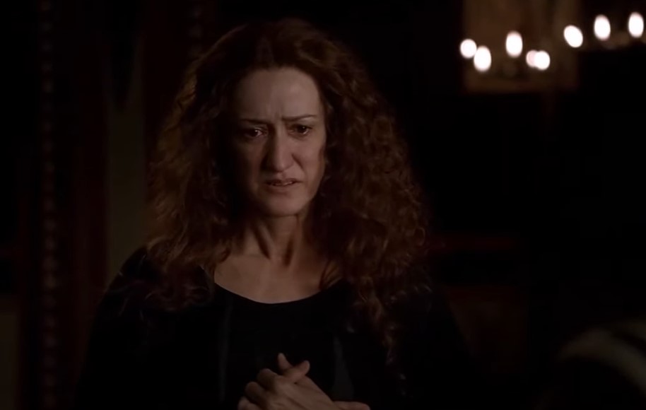 Roman woman in roman clothes