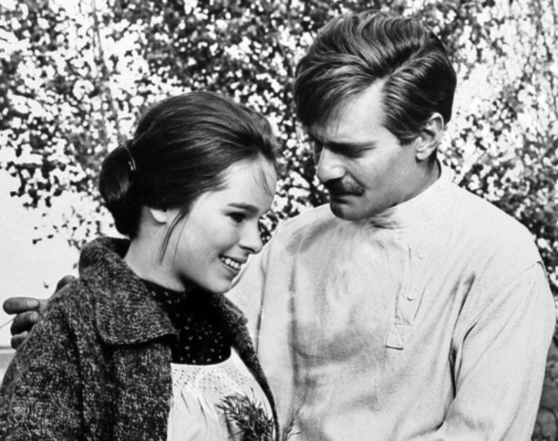 Omar Sharif and Geraldine Chaplin for Dr. Zhivago