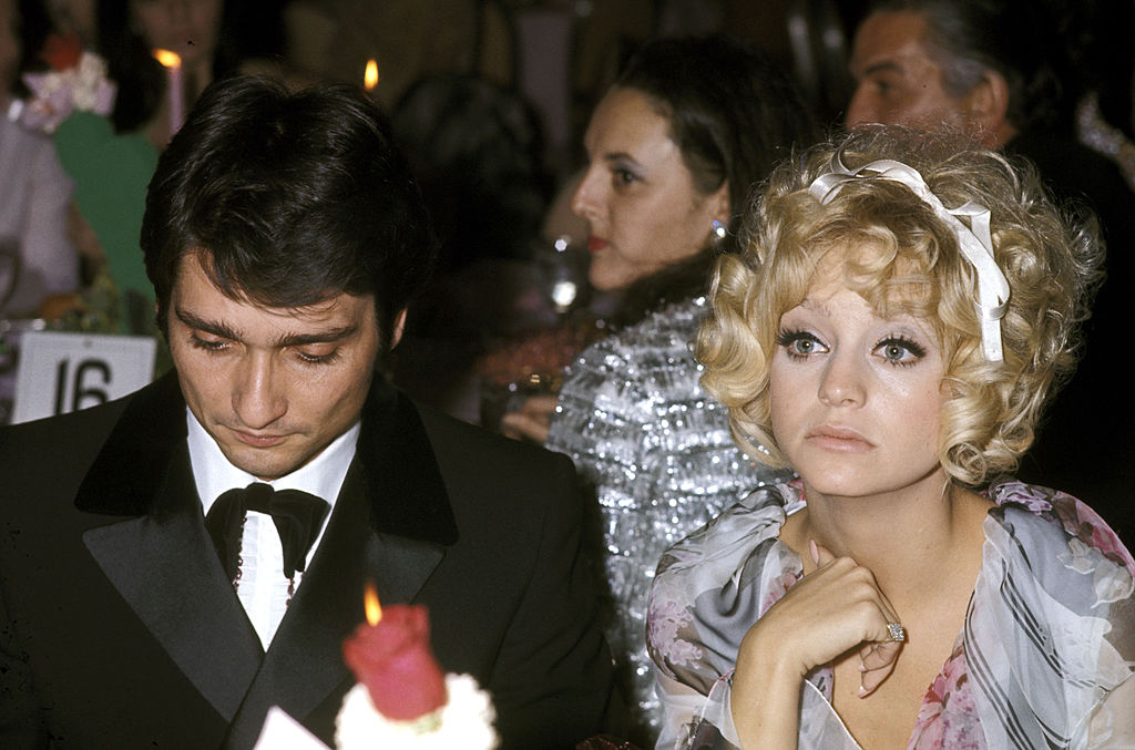 Goldie Hawn and Husband Gus Trikonis during 