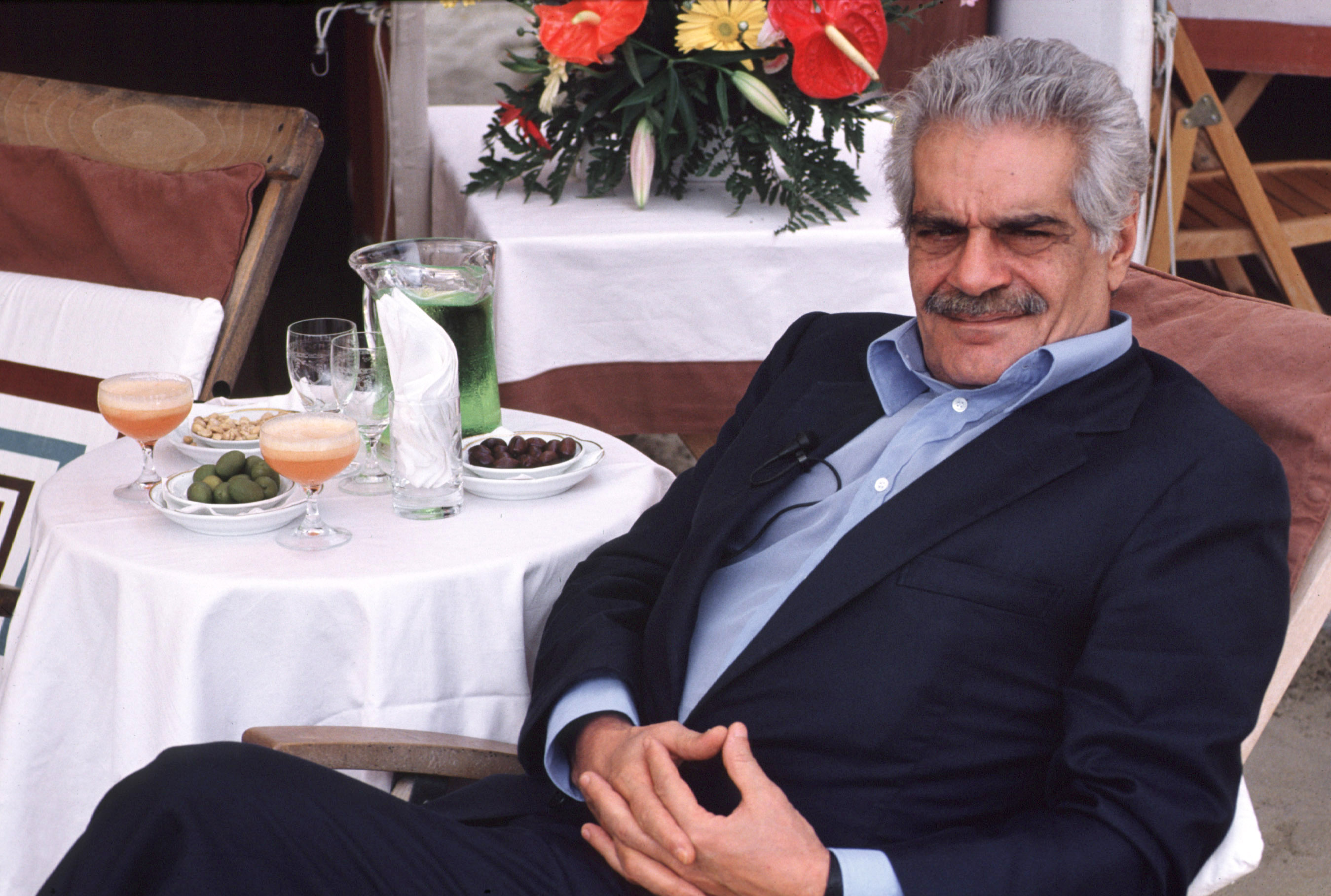 Egyptian actor Omar Sharif at the 1993 Venice Film Festival