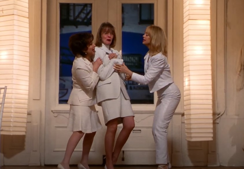 Diane Keaton  Bette Midler ,  Goldie Hawn in The First Wives Club dancing