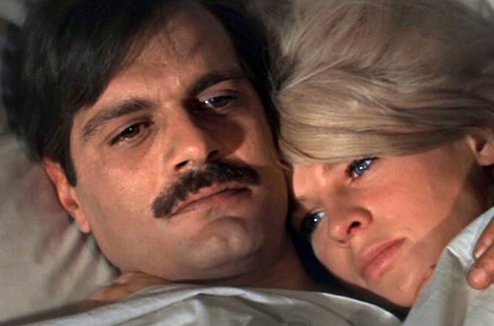 Omar Sharif and Julie Christie in  1965 film Doctor Zhivago