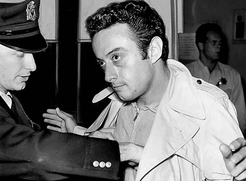Lenny Bruce being arrested