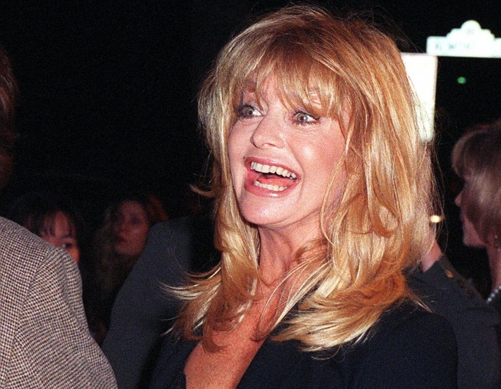 GOLDIE HAWN at premiere of TV movie, 
