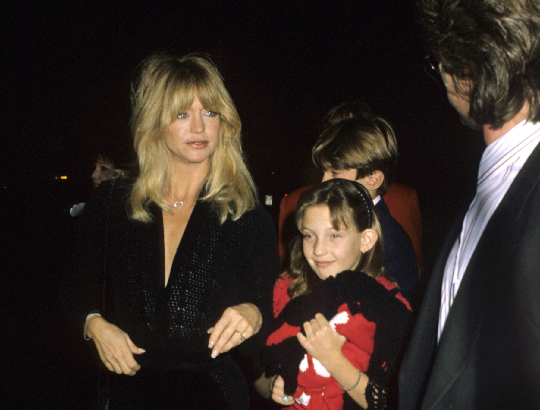 Goldie Hawn, Kurt Russell and Kate Hudson at the Hollywood Palladium in Hollywood, California