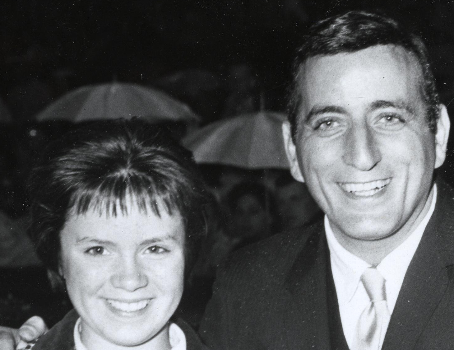 Tony Bennett Photograph With Unidentified Woman