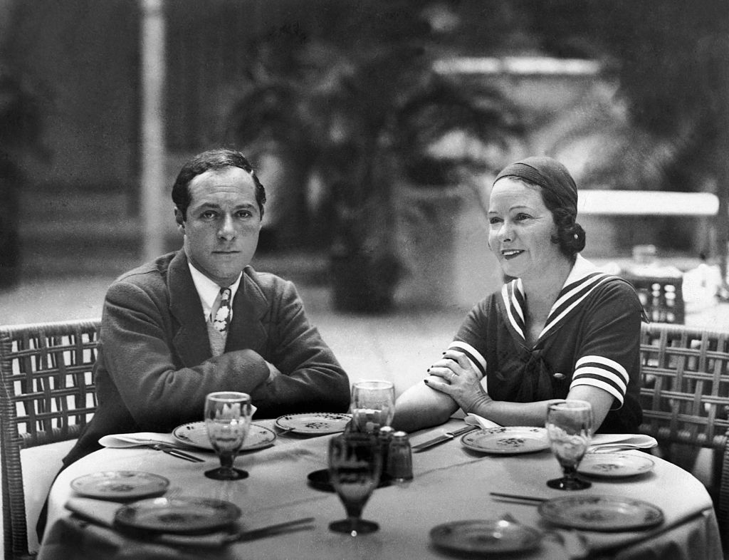 George Jessel And Norma Talmadge In 1933